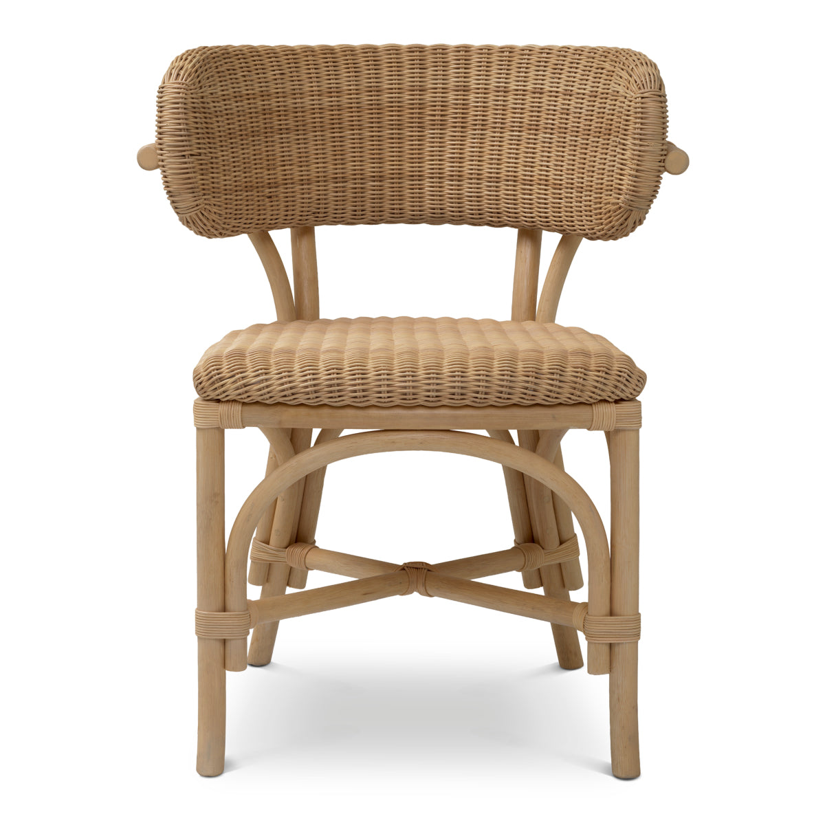 Ewan Dining Chair | Natural Rattan