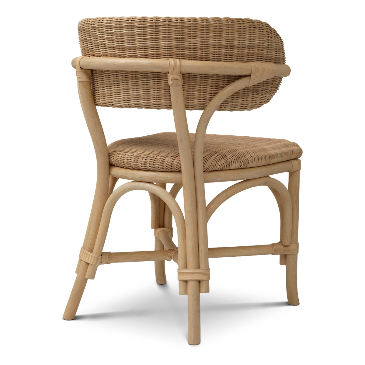 Ewan Dining Chair | Natural Rattan