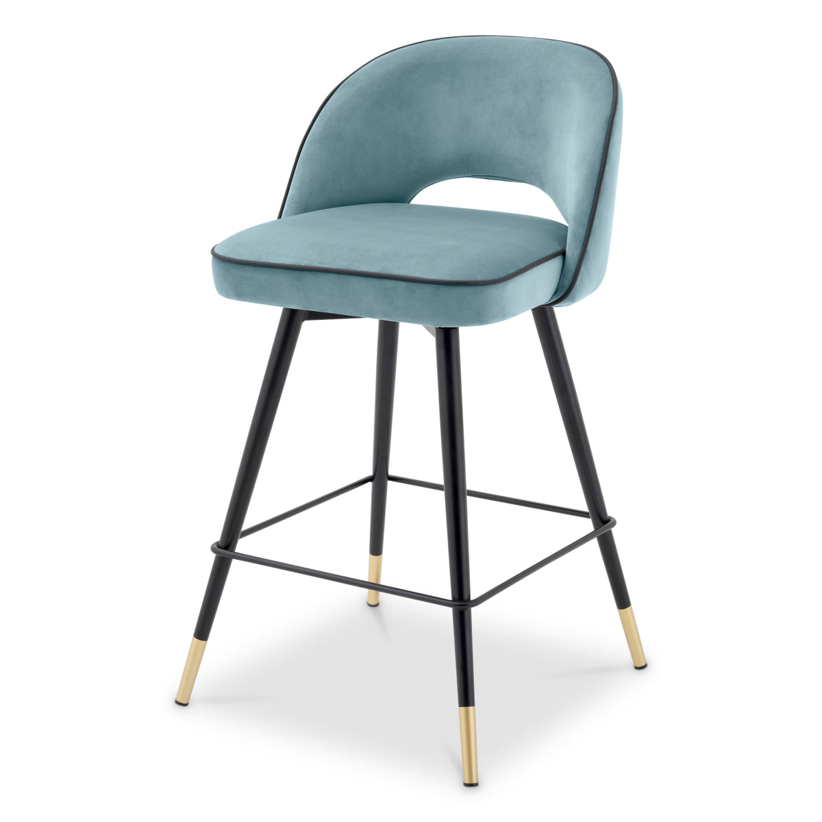 Cliff Counter Stool Pair | Savona Blue