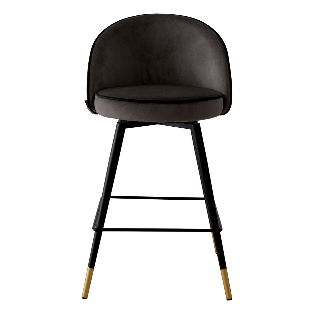 Cooper Counter Stool Pair | Roche dark grey