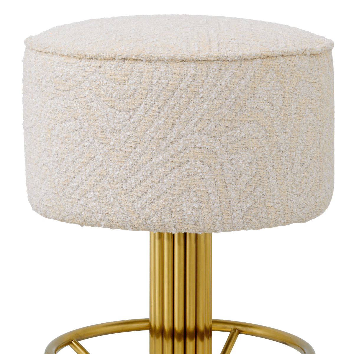 Carleton Backless Bar Stool | Camari Cream
