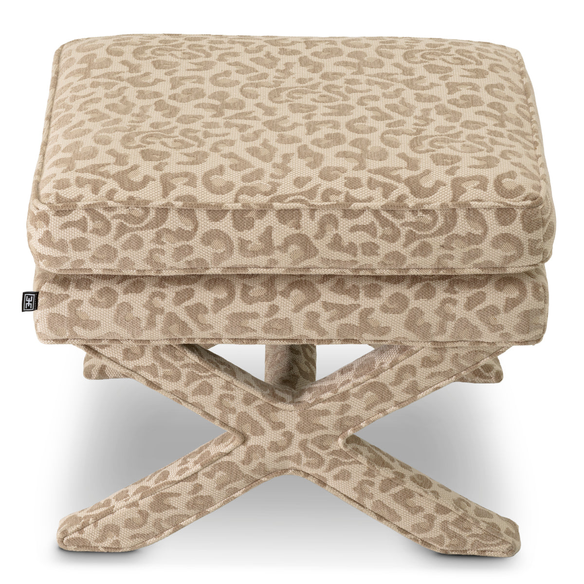 Cordoba Ottoman | Leopard beige