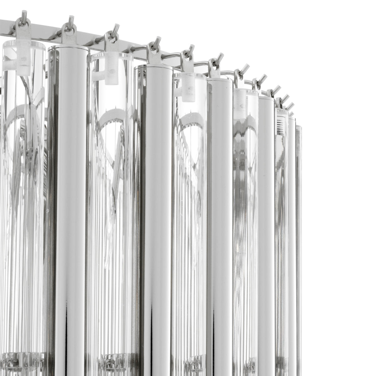 Gigi Nickel Chandelier | Large