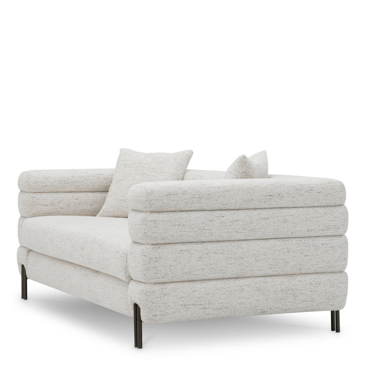York Small Sofa | White
