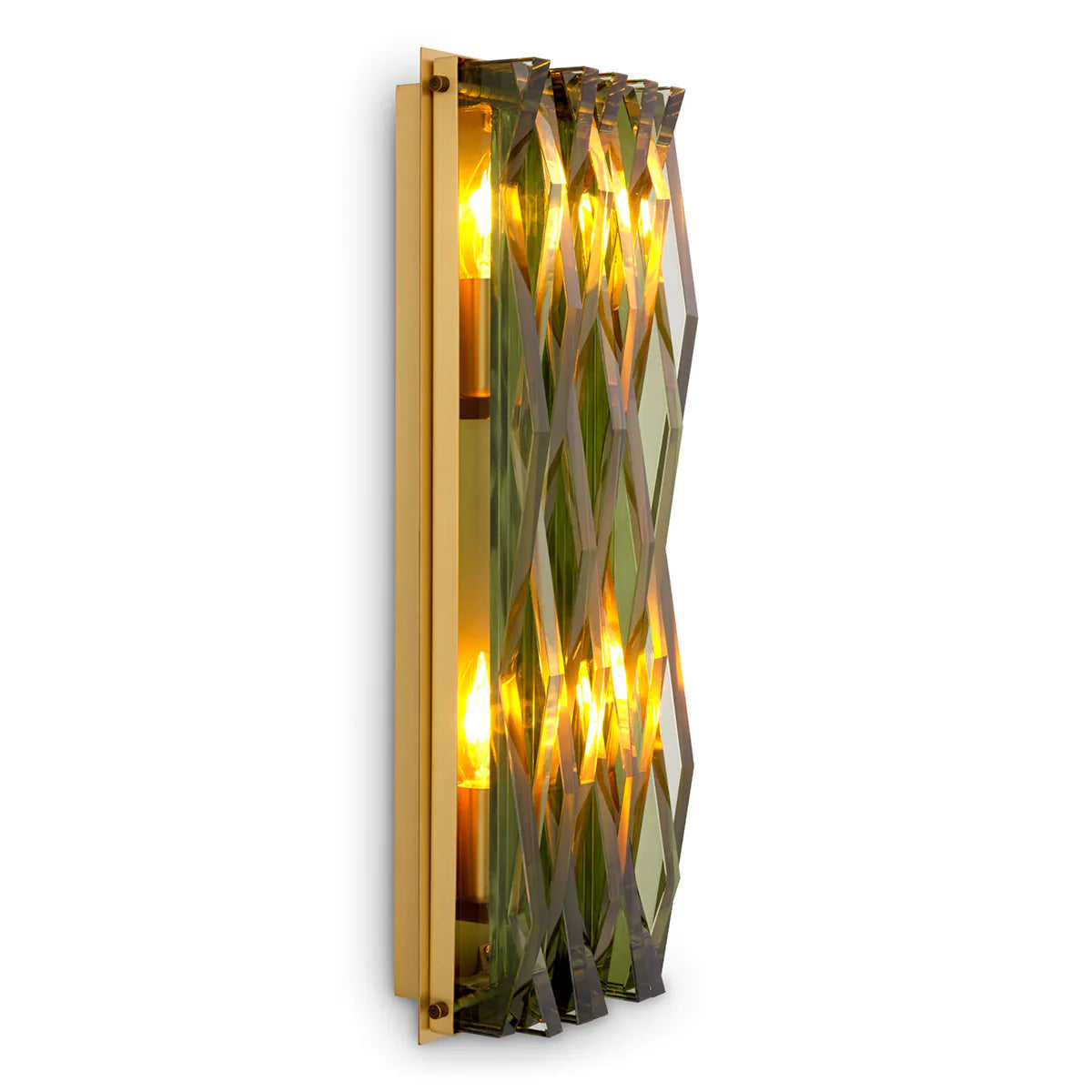 Nuvola Antique Brass Sconce | Large