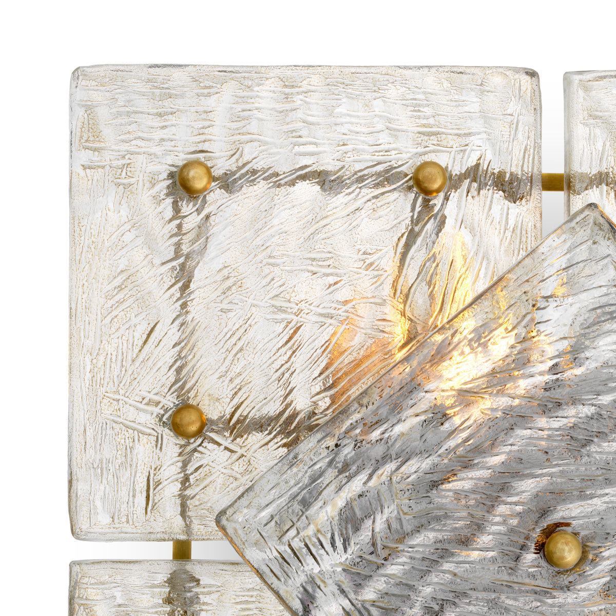 Hestia Hand Blown Glass Sconce