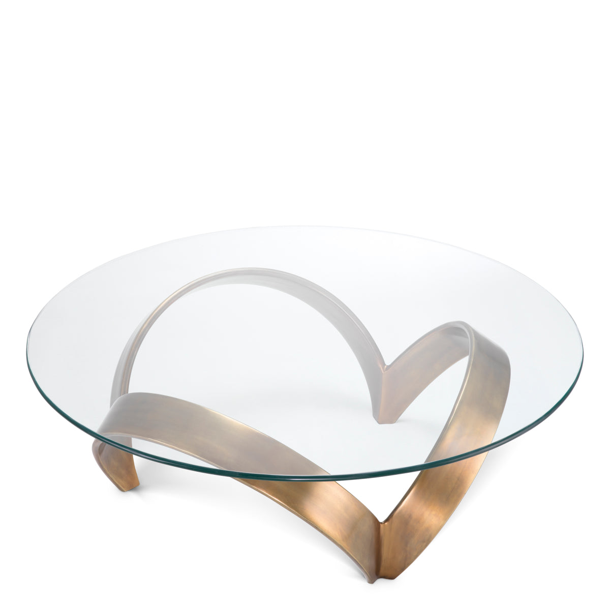Soquel Coffee Table | Vintage brass