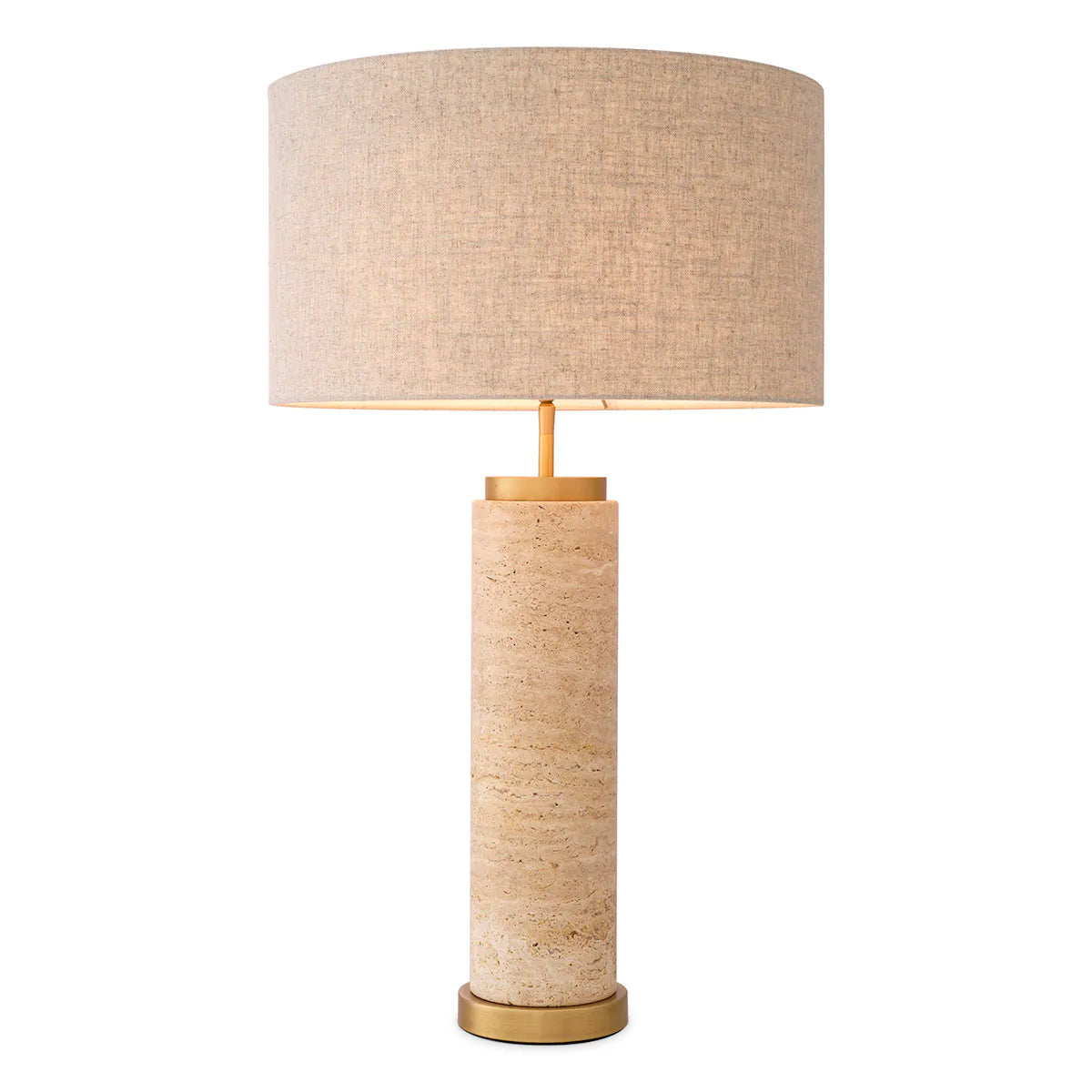 Travertine Lxry Table Lamp