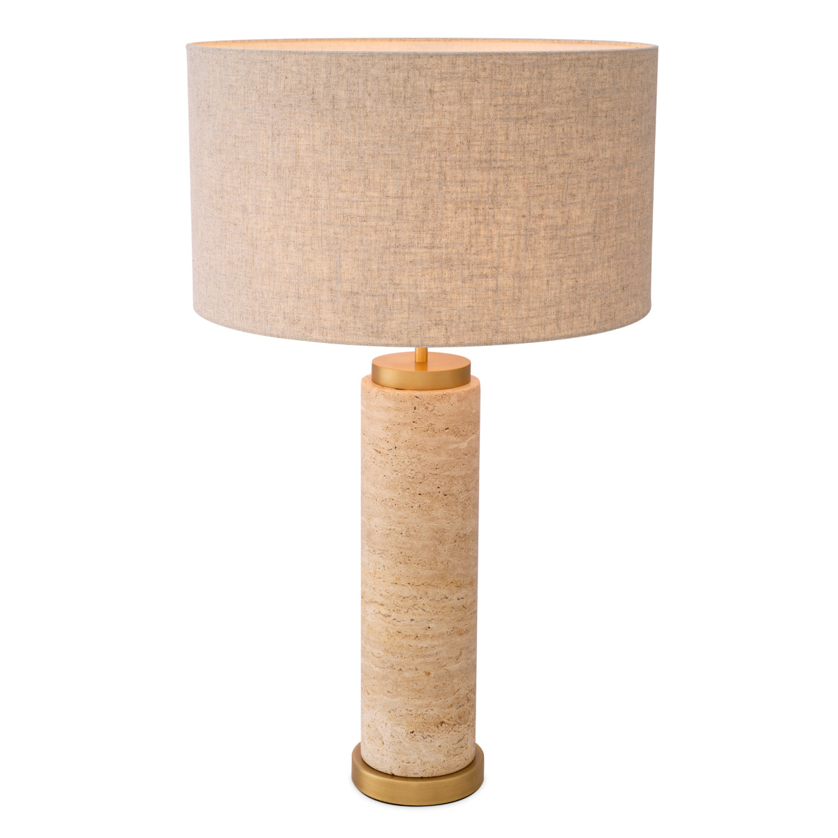 Travertine Lxry Table Lamp