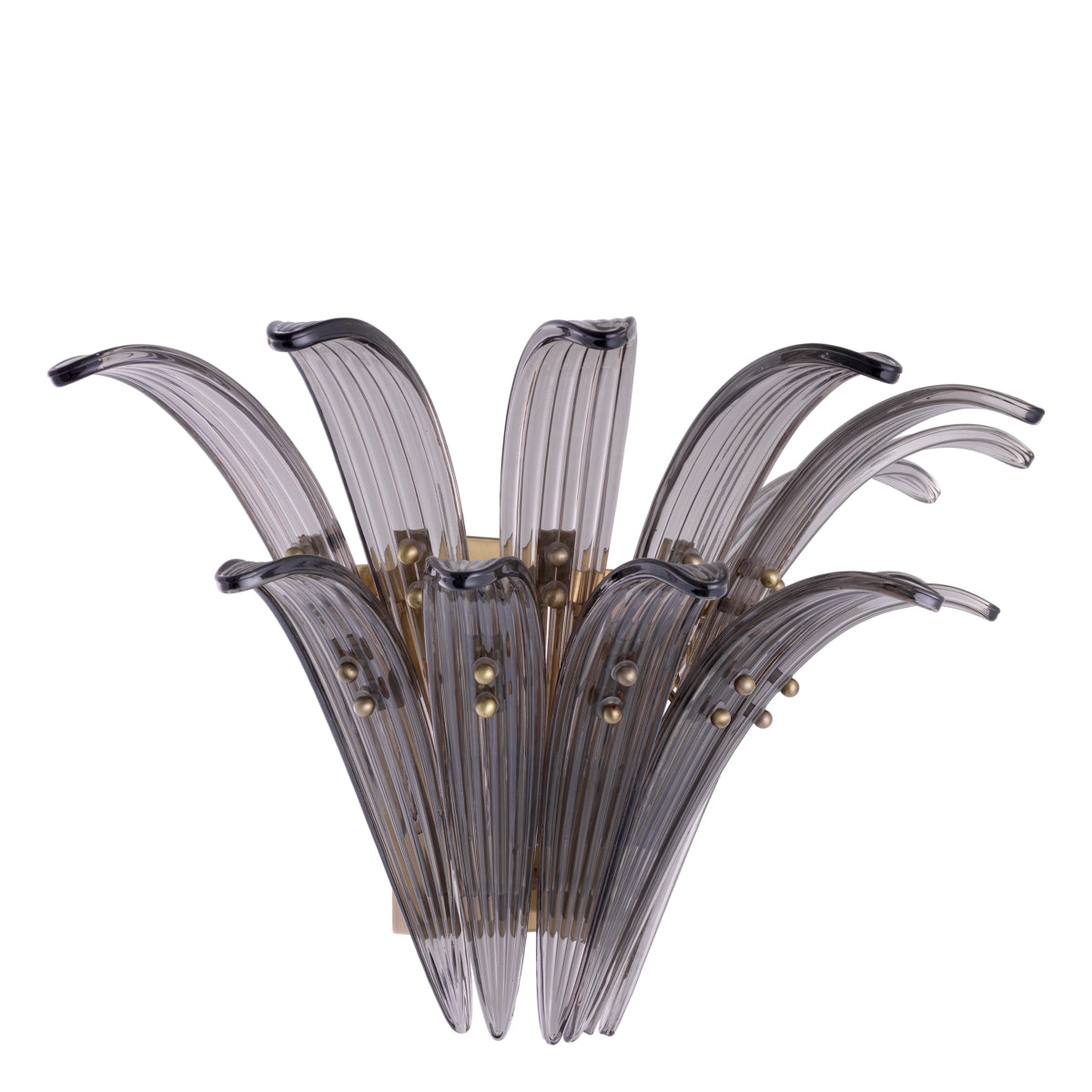 Italo Smoked Glass Sconce