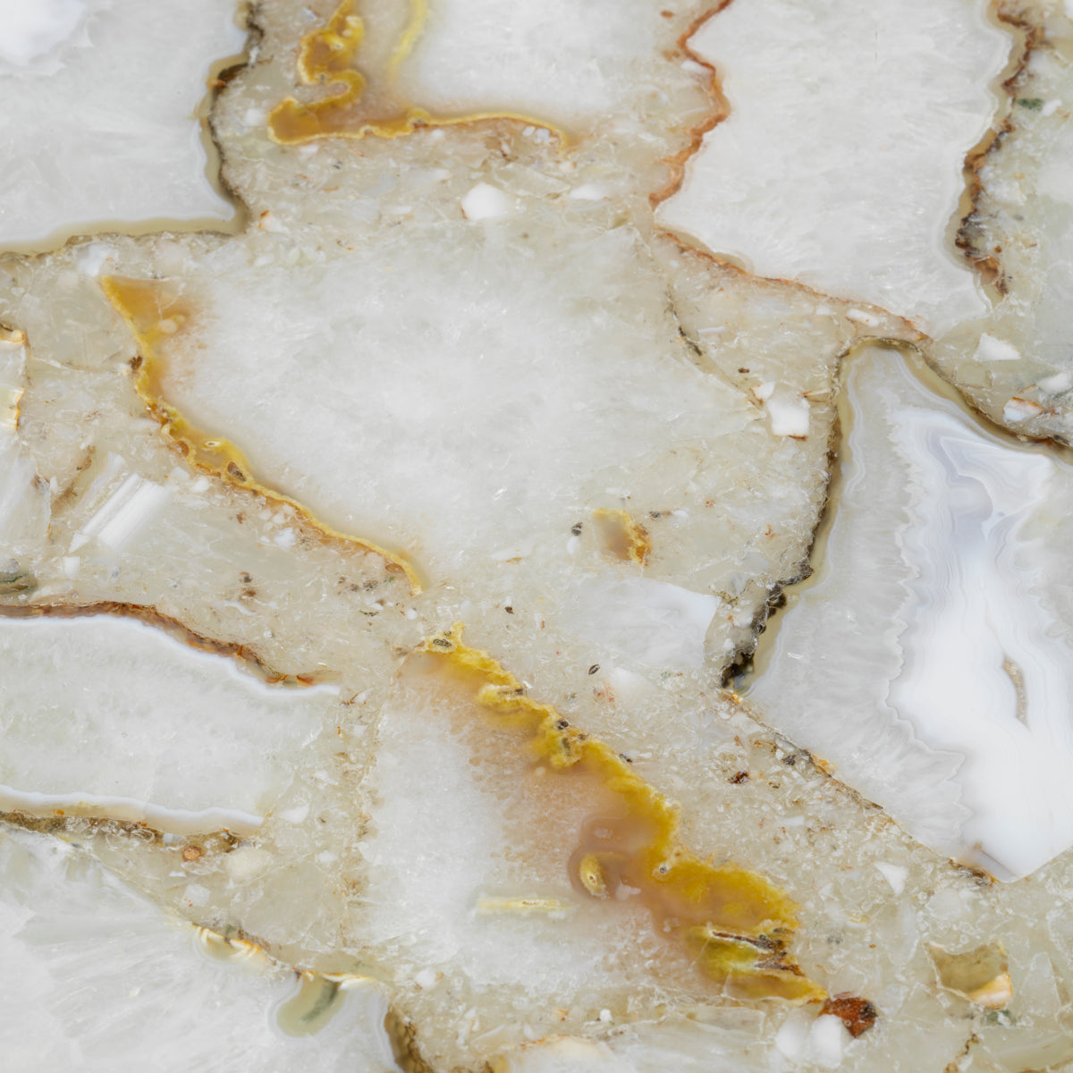Sonora Round Agate Tray