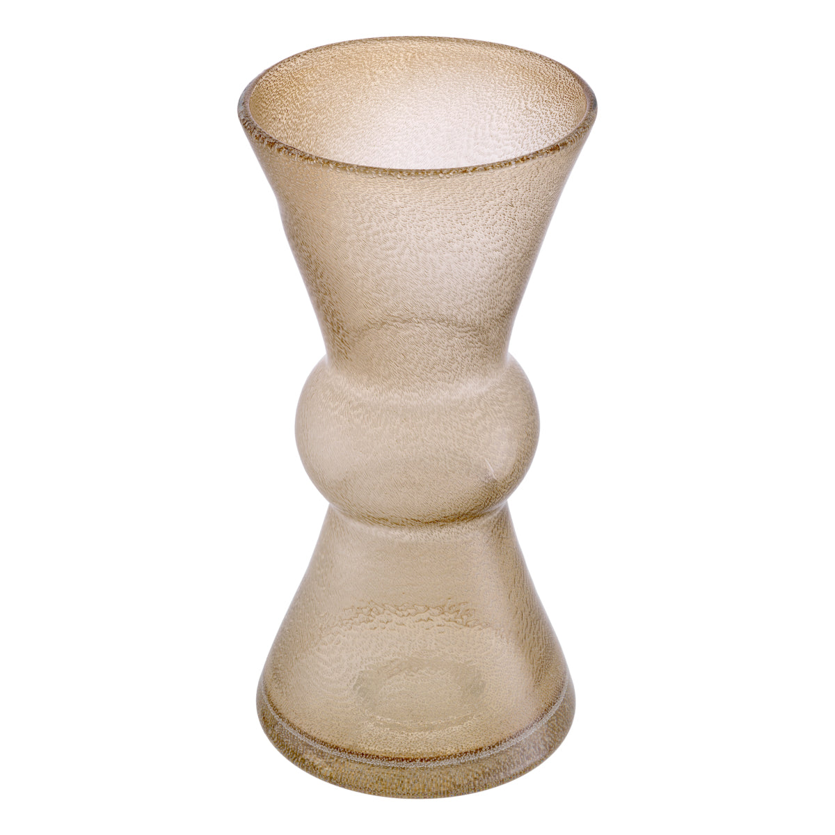 Axa Hand Blown Glass Vase | Brown