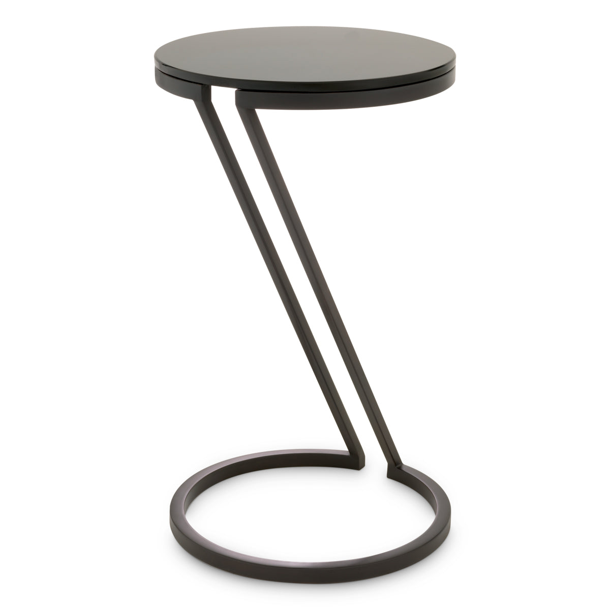 Falcone Side Table | Gunmetal