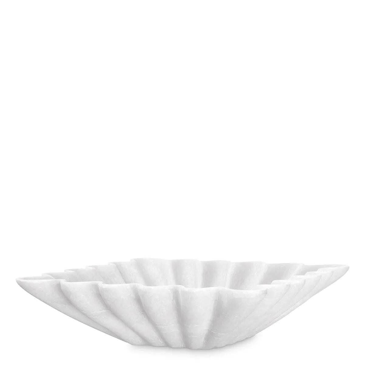Jackson White Marble Square Bowl