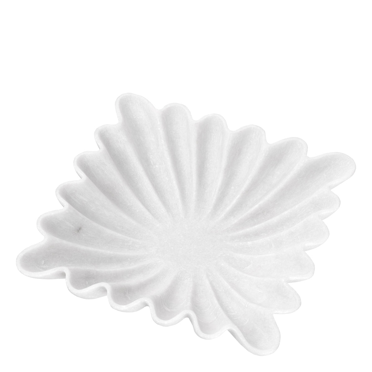 Jackson White Marble Square Bowl