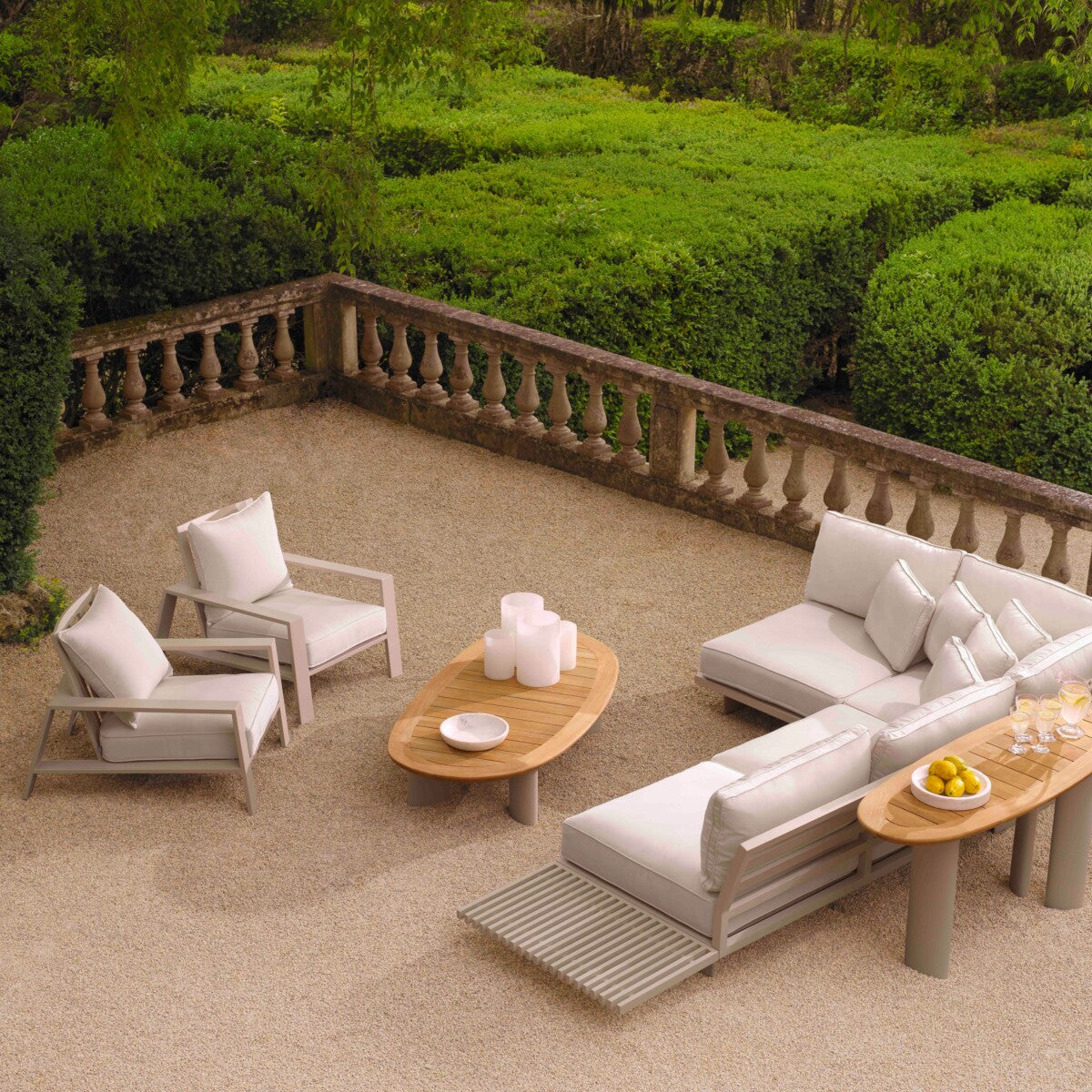 Belle Vue Outdoor Armchair | Sand