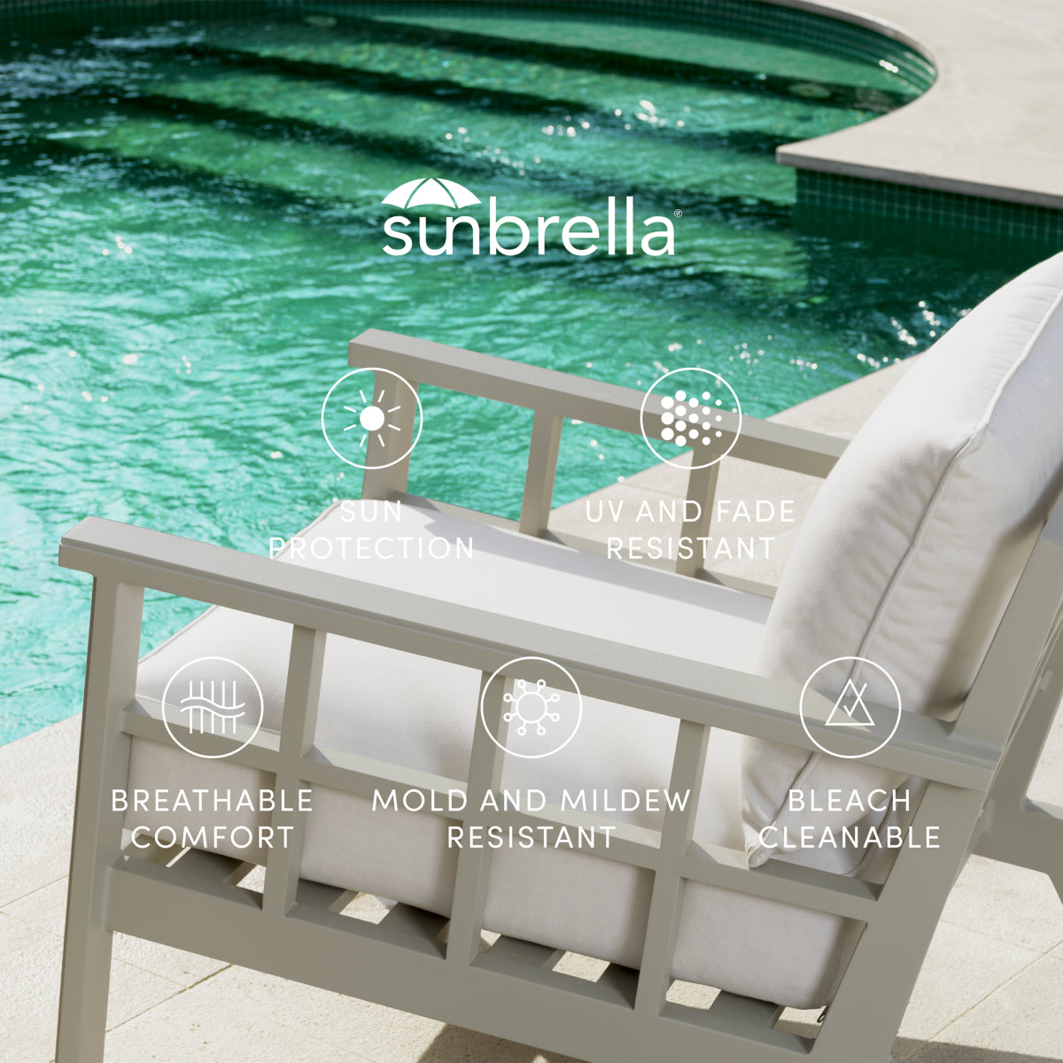 Belle Vue Outdoor Armchair | Sand