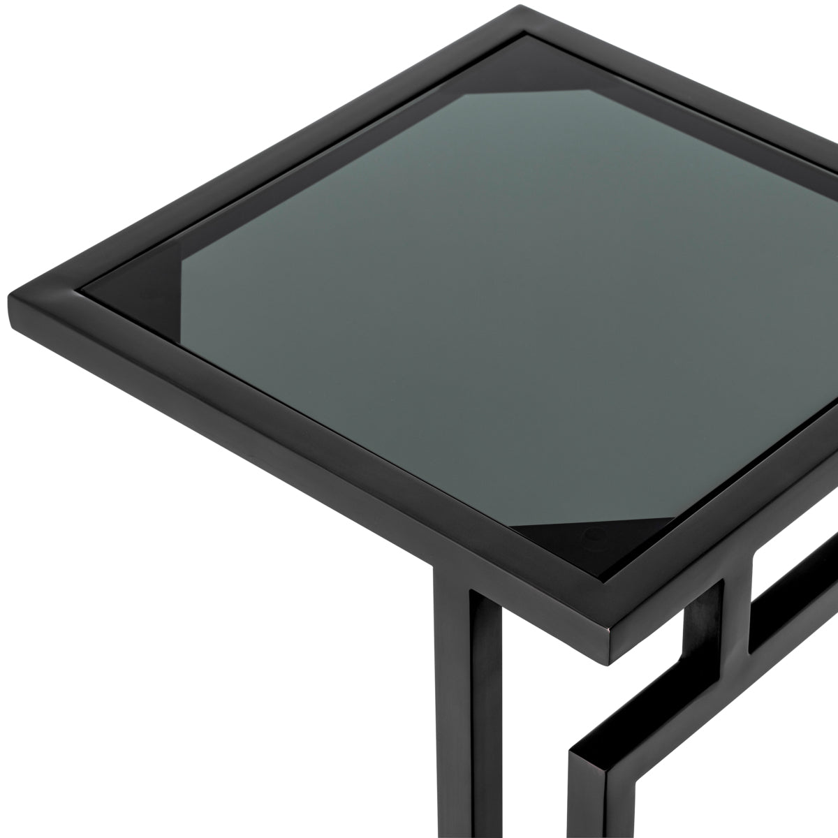 Marcus Smoked Glass Side Table