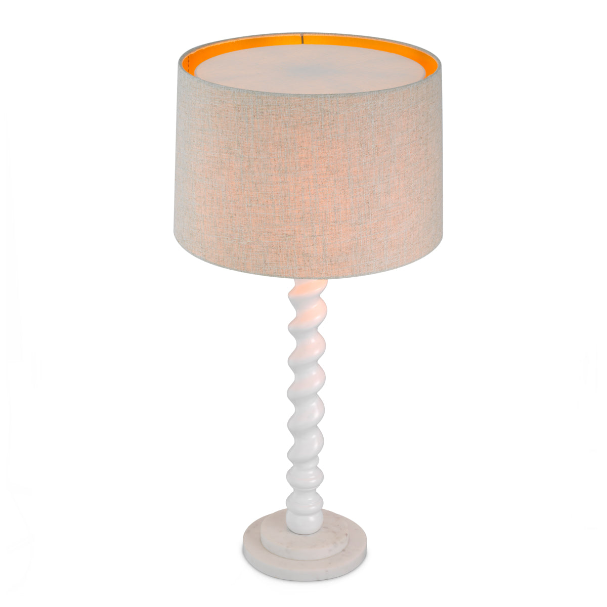 Massimo Table Lamp | White
