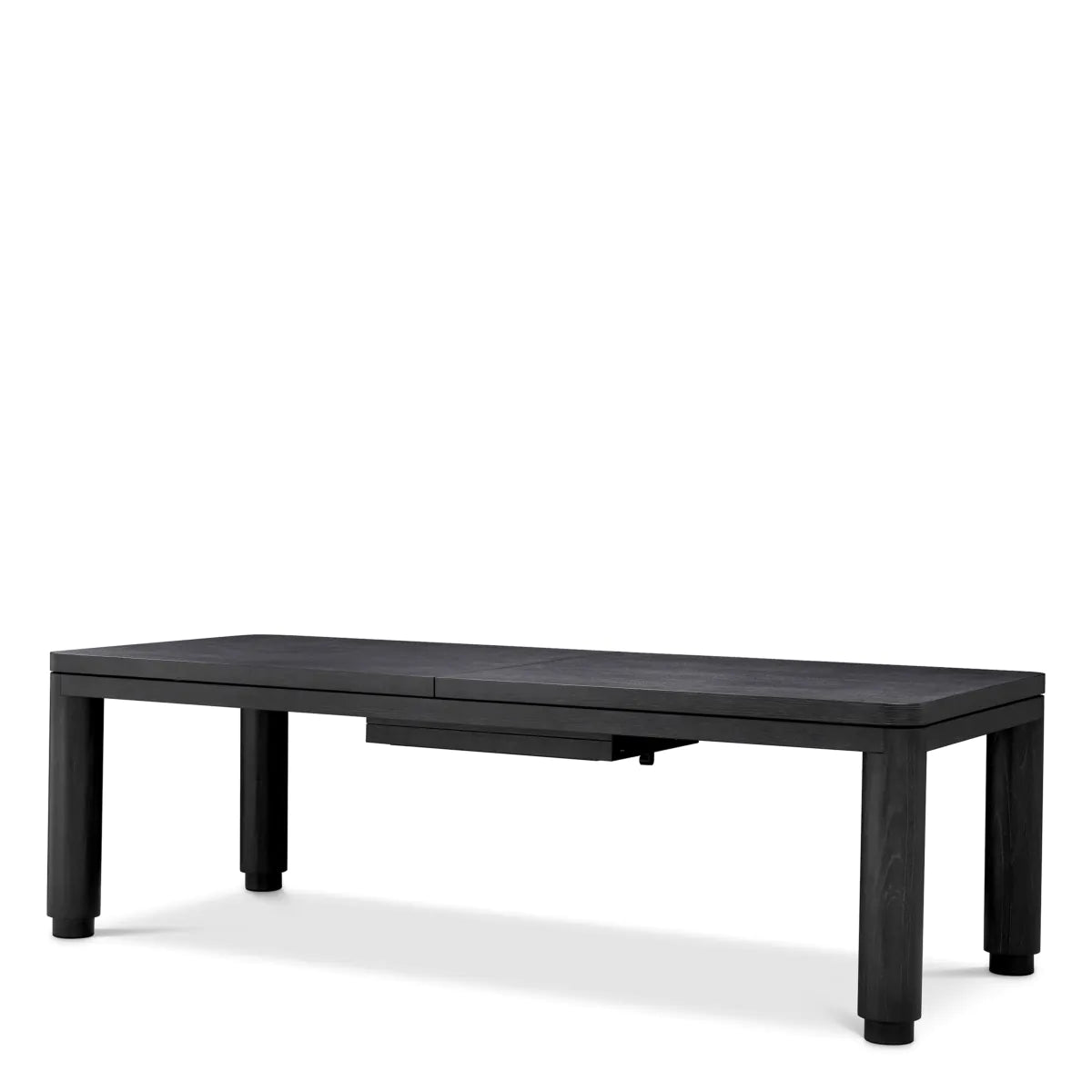 Atelier Small Extendable Dining Table | Charcoal Oak