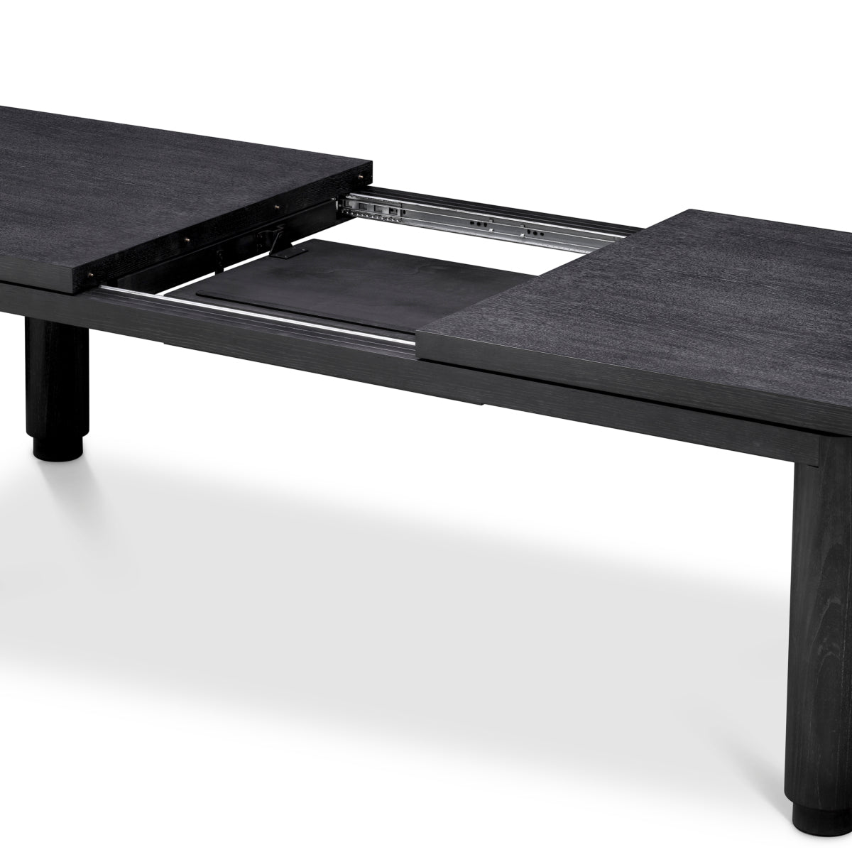 Atelier Small Extendable Dining Table | Charcoal Oak