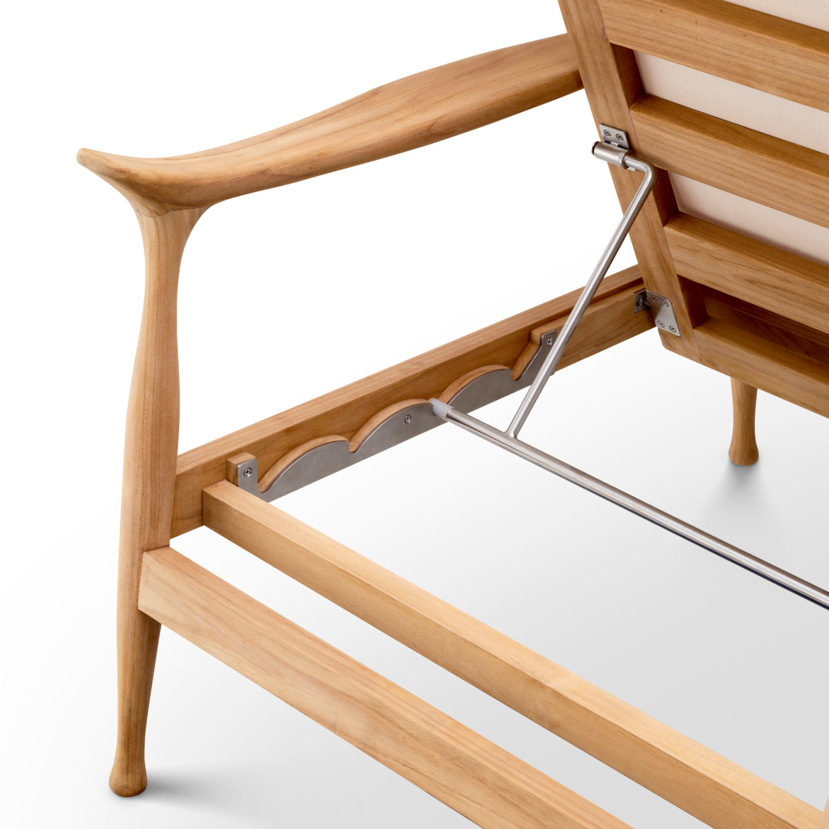 Manzo Teak Outdoor Chaise