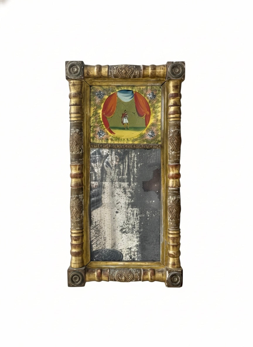 18th-Century Neoclassical Mirror | Verre Églomisé
