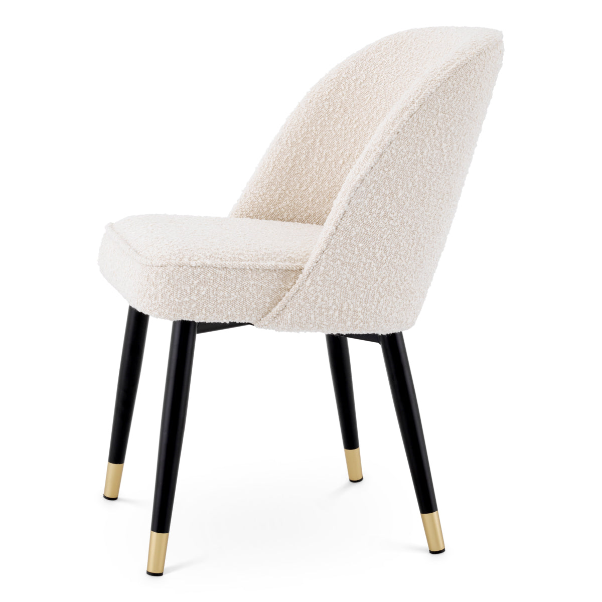 Cliff Dining Chair Pair | Bouclé