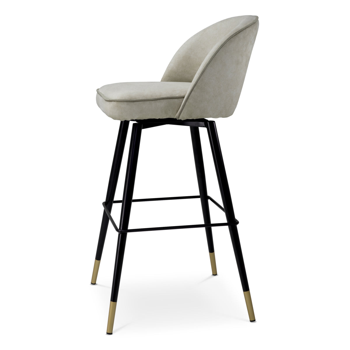 Cliff Bar Stool Pair | Performance Silver