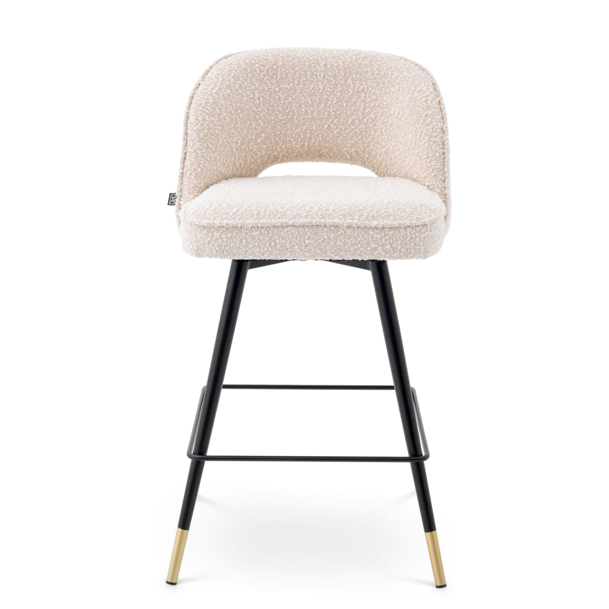 Cliff Counter Stool Pair | Bouclé