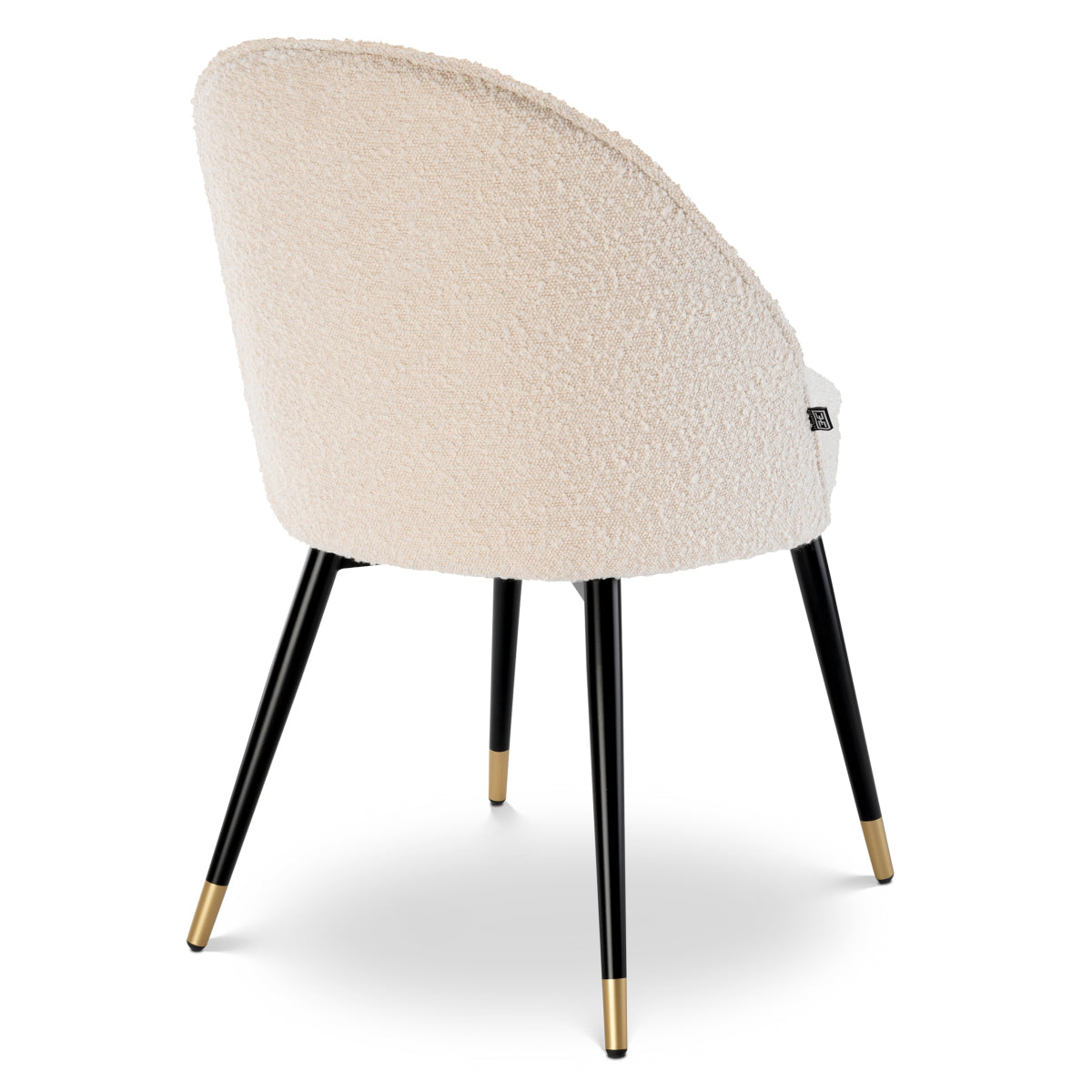 Cooper Dining Chair Pair | Bouclé cream