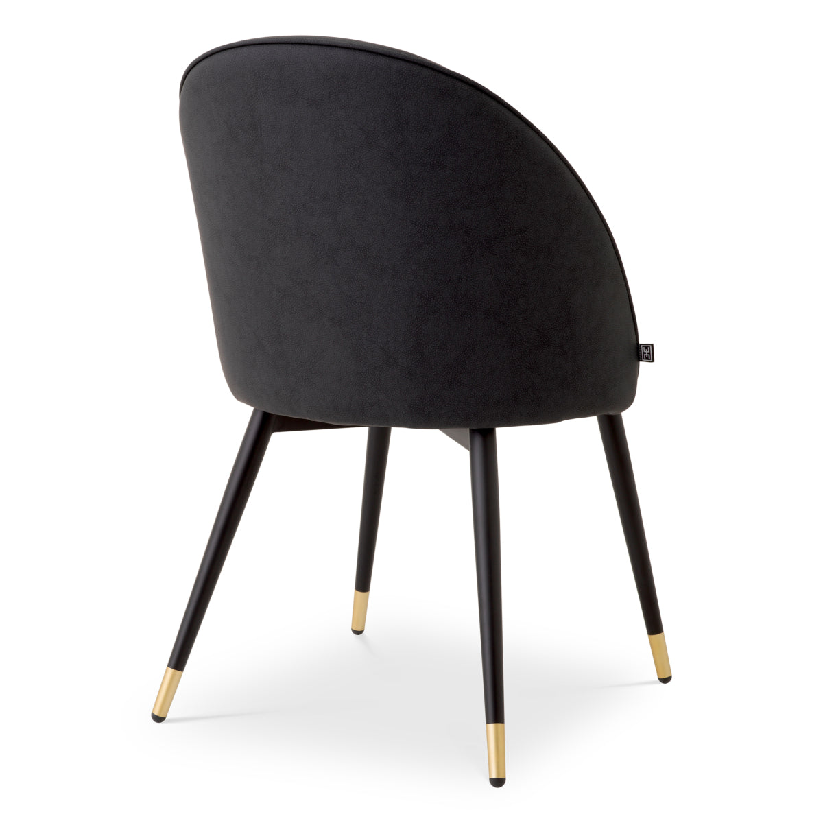 Cooper Dining Chair Pair | Grey Performance Leather