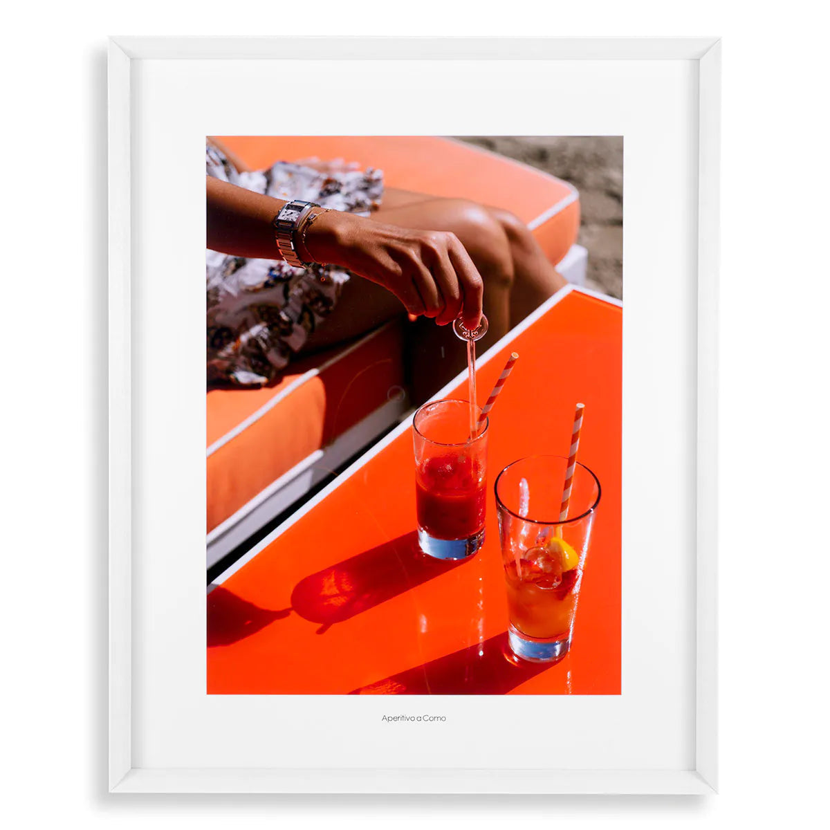 Aperitivo à Comò | Framed Print