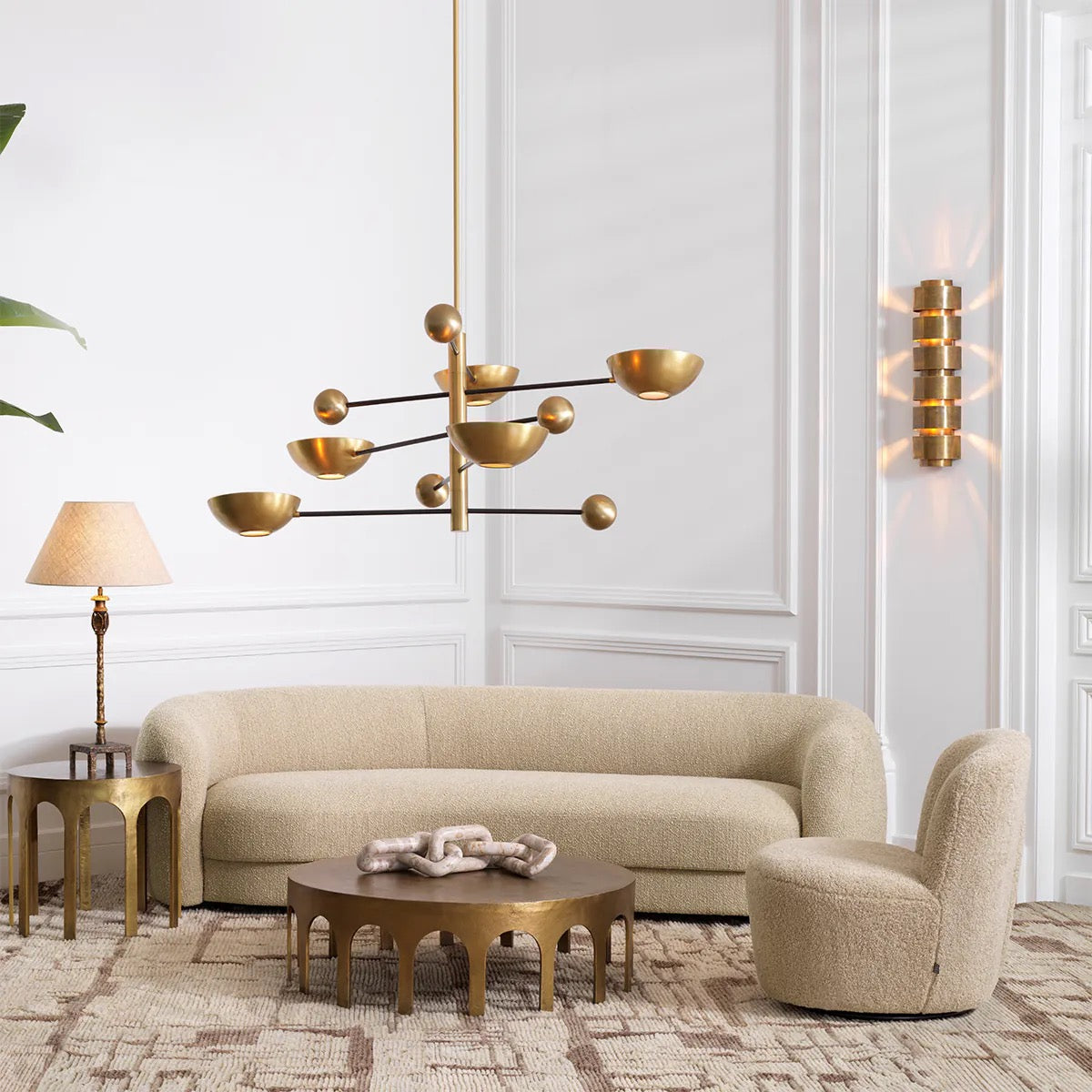 Blaine Sofa | Sand Bouclé