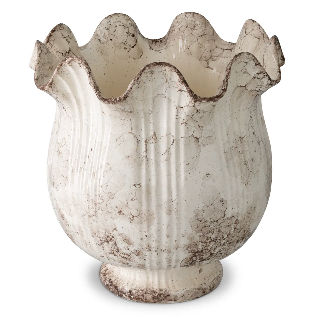 Tulipa Vase | Antique White