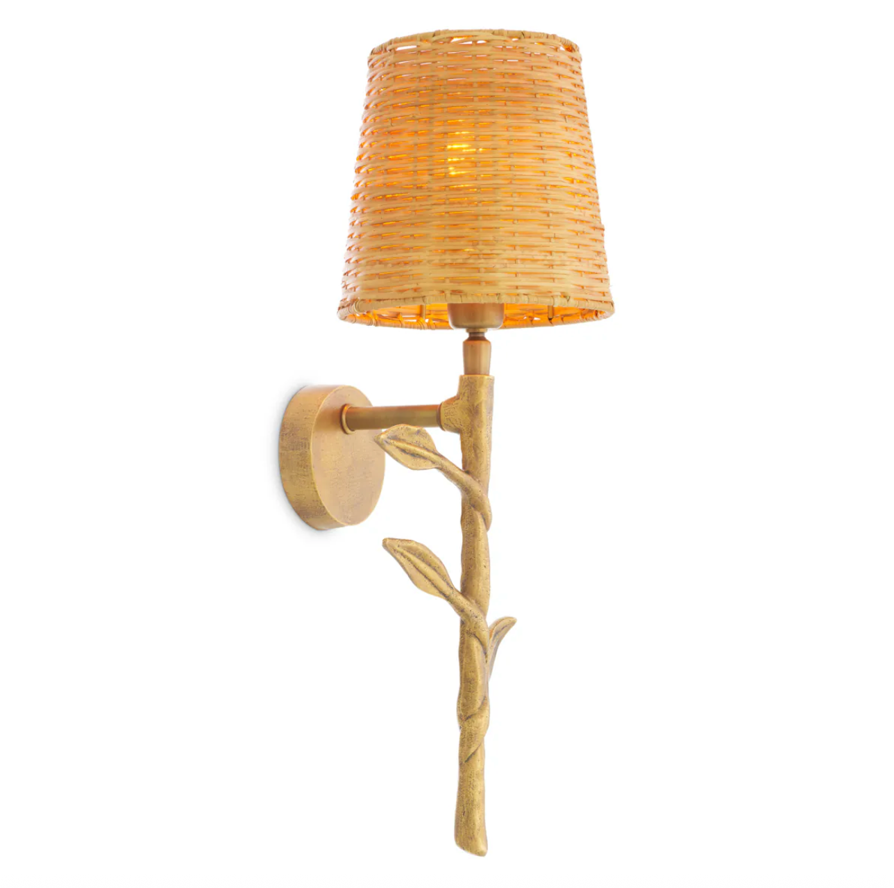 Farini Rattan Shade Sconce