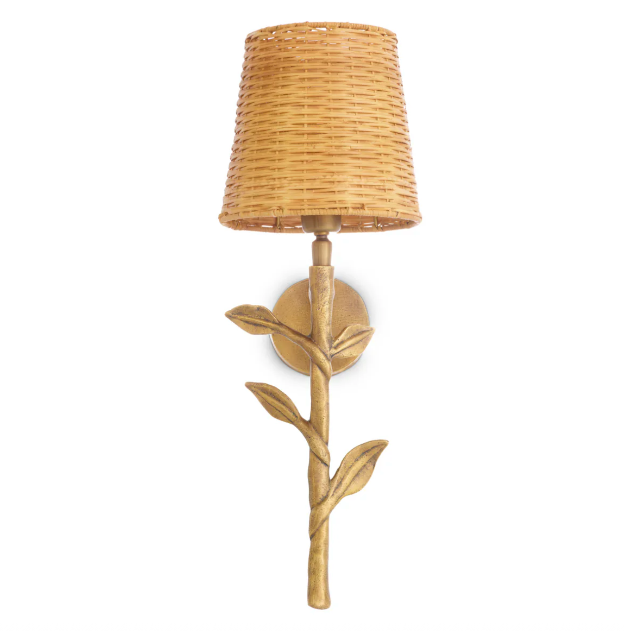Farini Rattan Shade Sconce