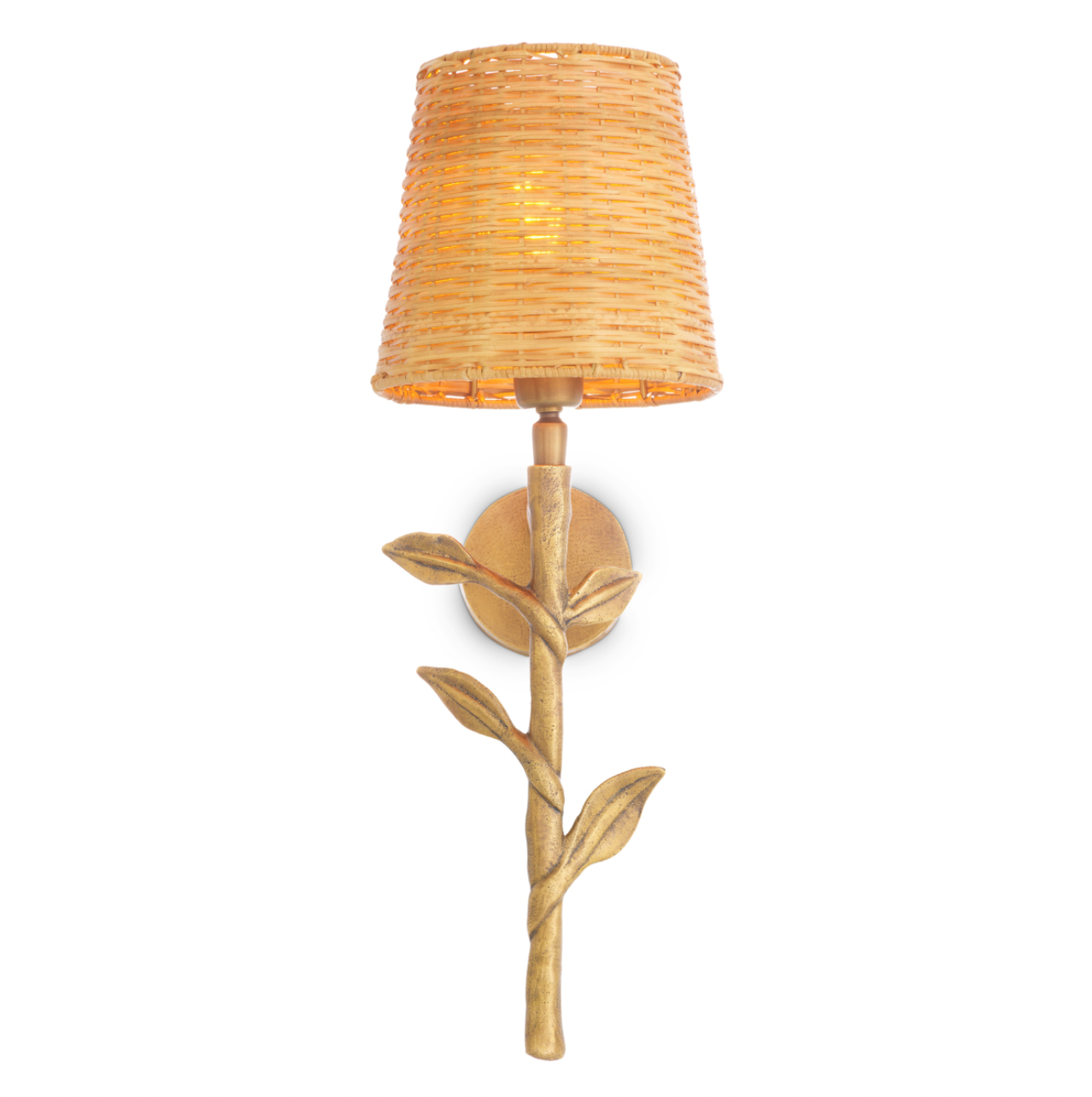 Farini Rattan Shade Sconce