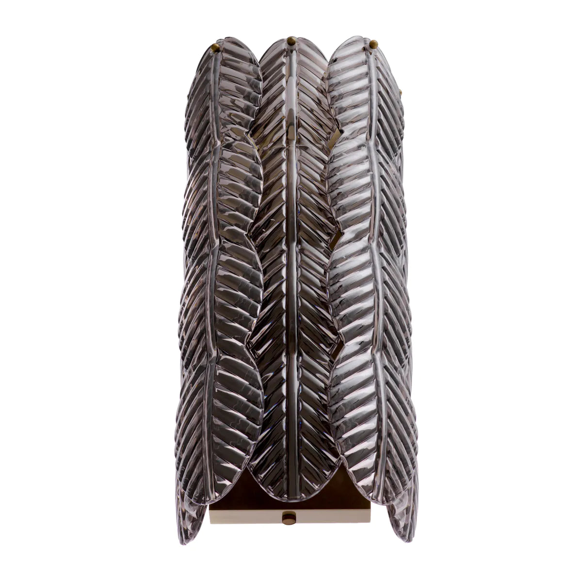Sahure Smoked Crystal Sconce
