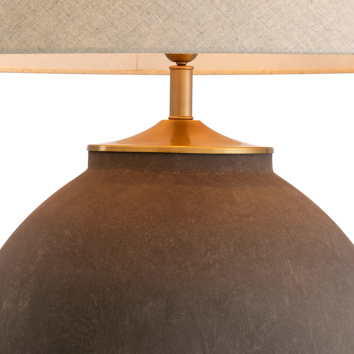 Moon Jar Table Lamp | Taupe