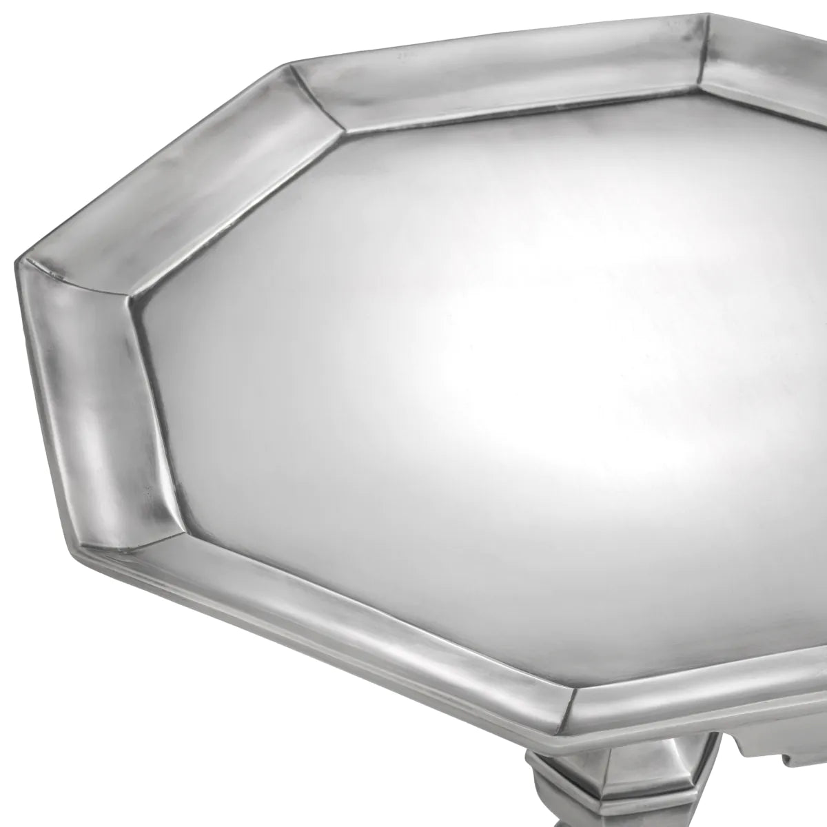 Verney Antique Silver Side Table