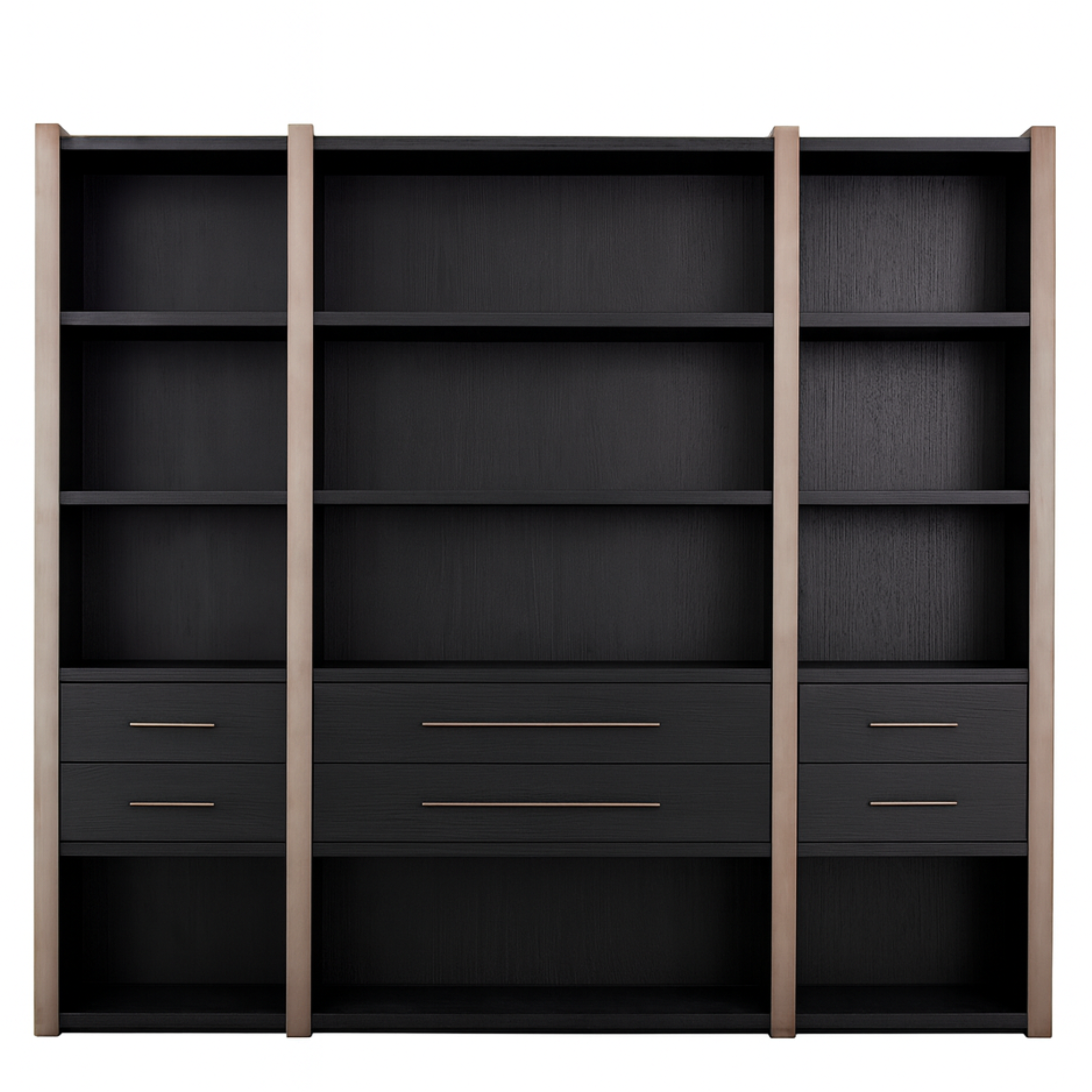 Canova Grey Oak Bookshelf