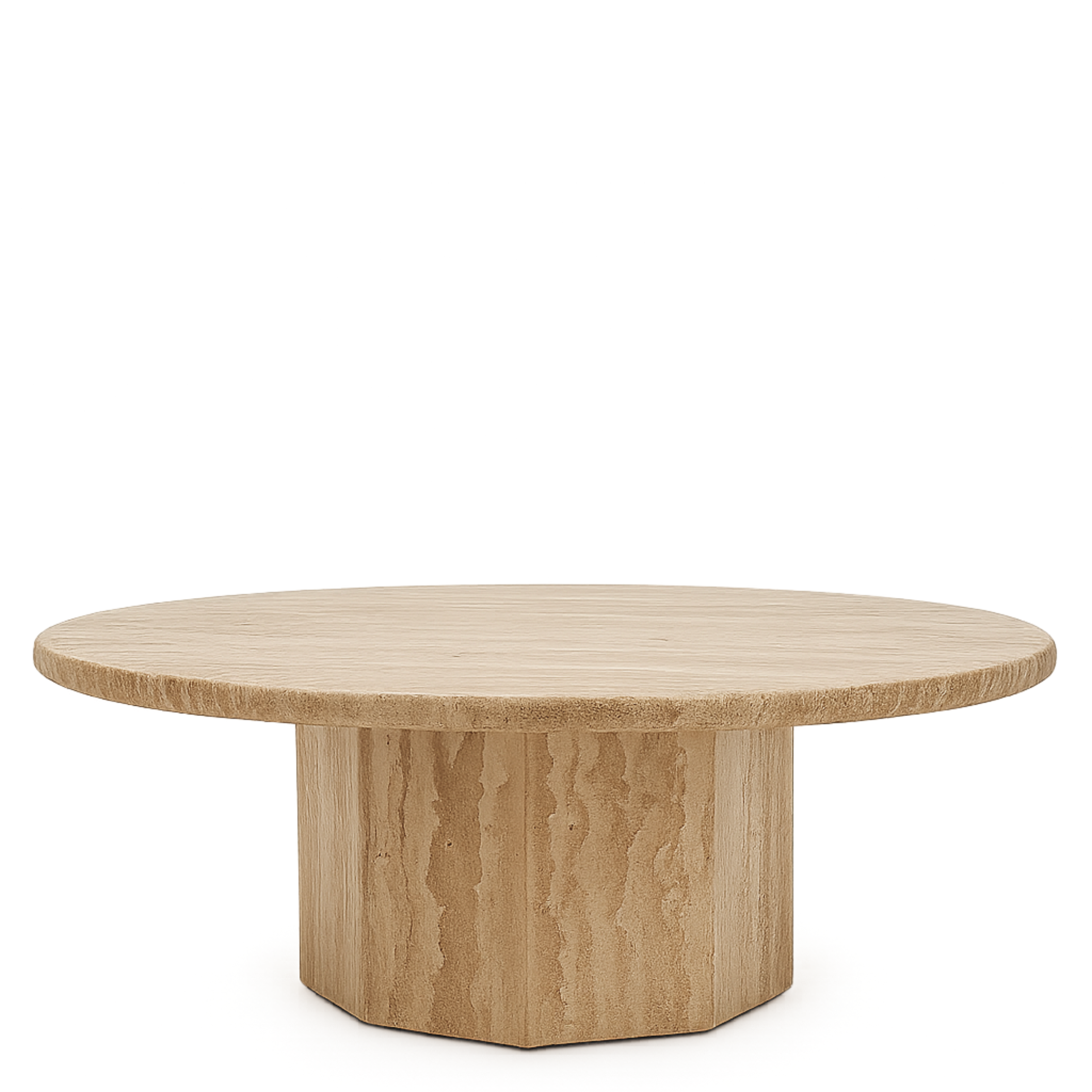 Florence Travertine Coffee Table