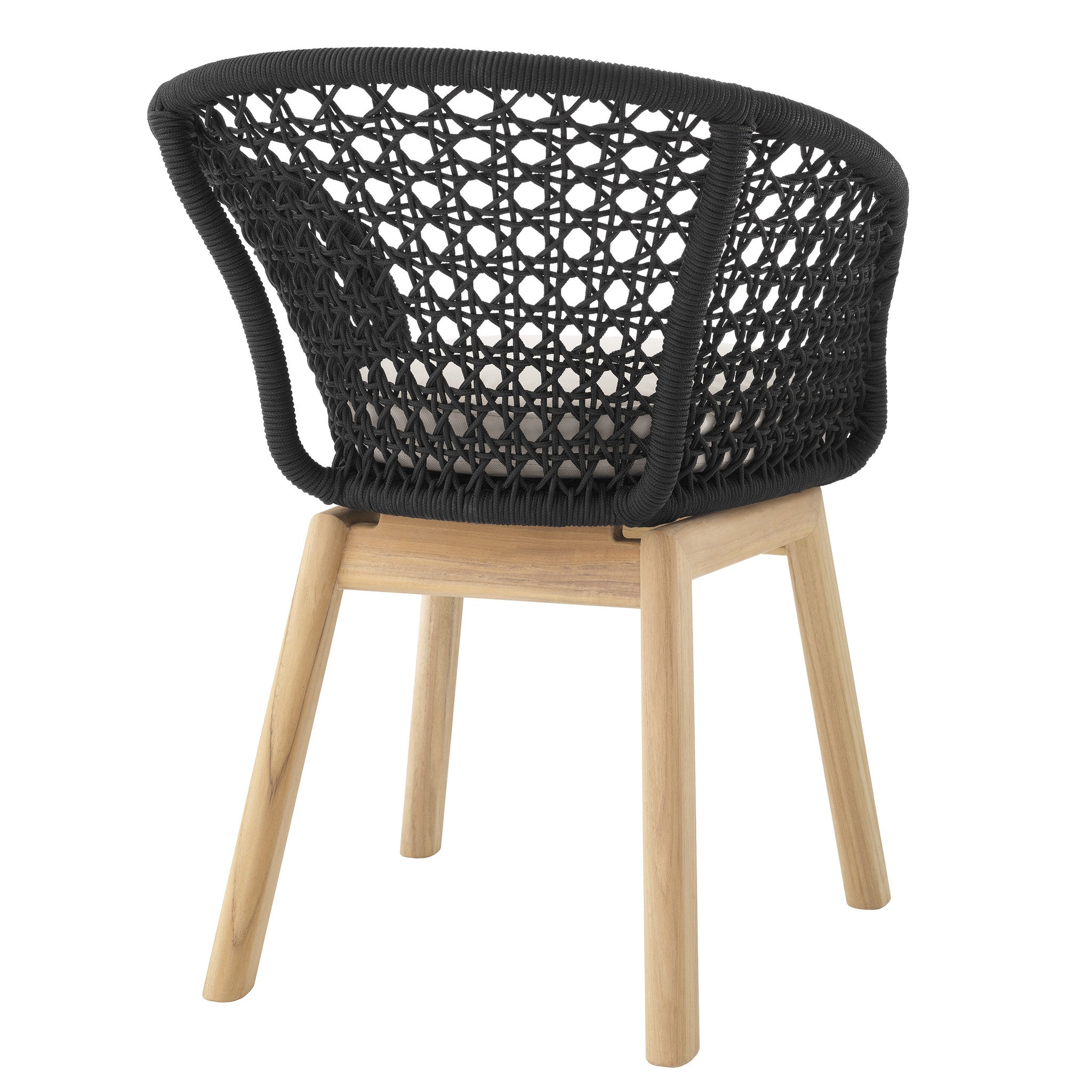 Trinity Outdoor Dining Chair | Black
