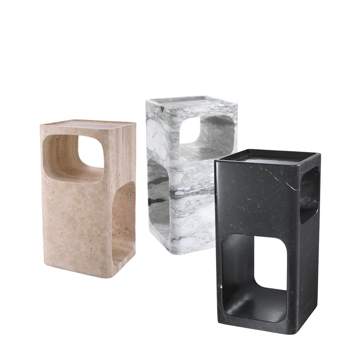 Adler Marble Side Tables