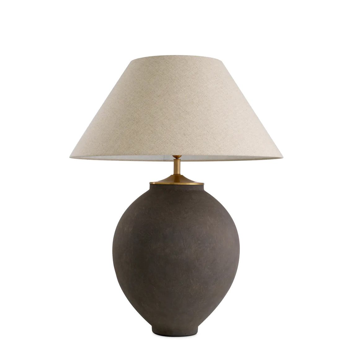 Moon Jar Table Lamp | Taupe