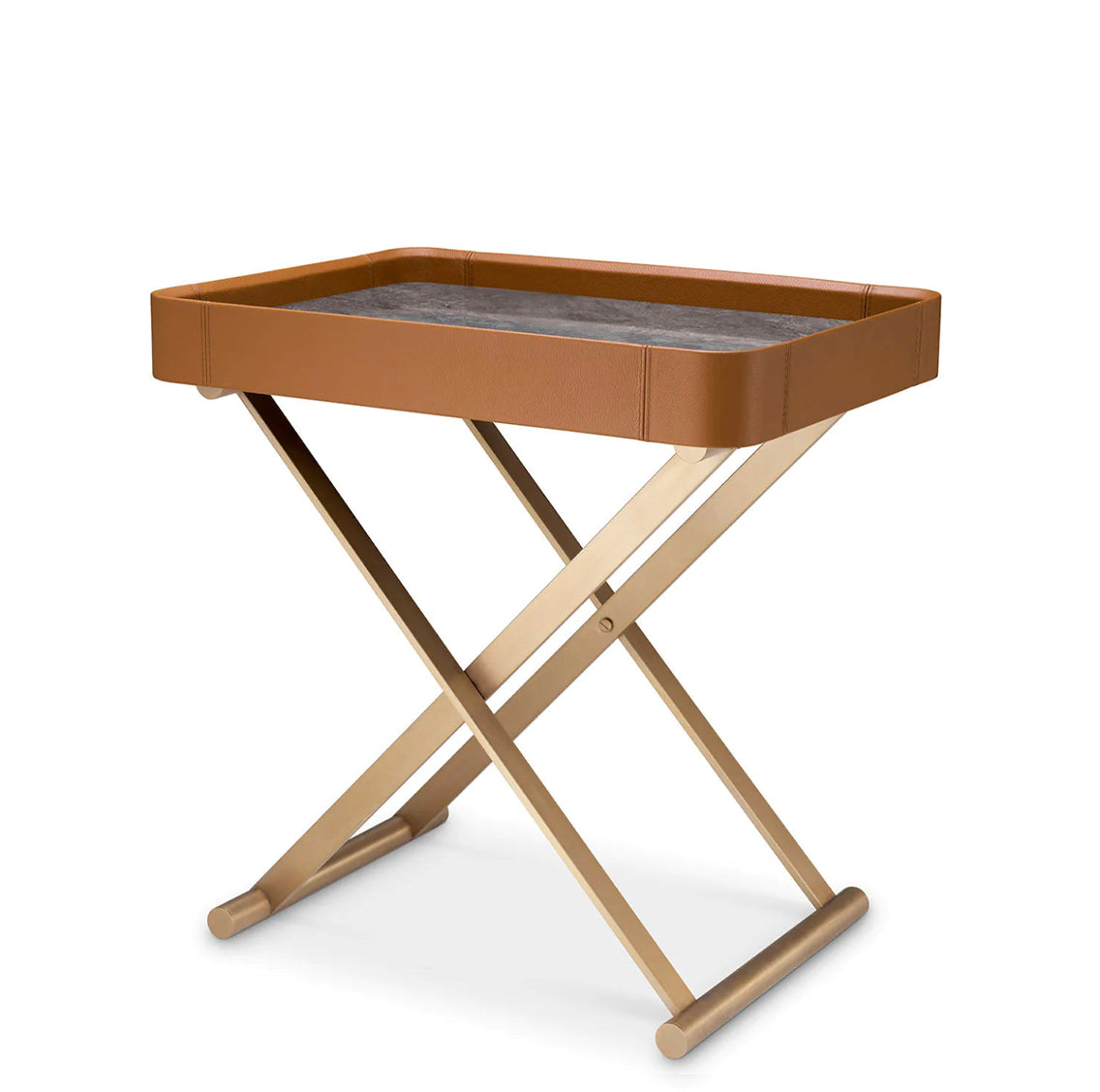 Monarch Bar Tray | Camel