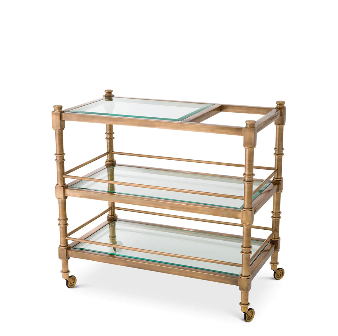 Alexia Brass Bar Cart