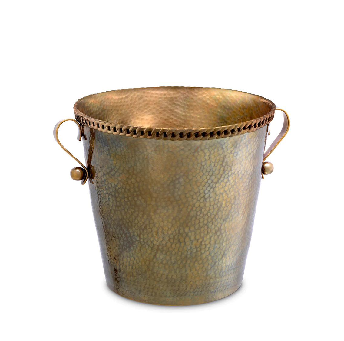 Hammered Metal Ice Bucket