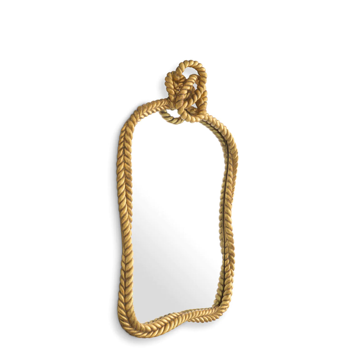 Vicenso Gilded Rope Mirror